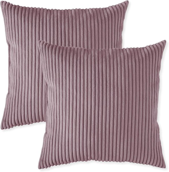 sleepling Sofakissen Zierkissen, (2 St, 2er Set), gemütliches Dekokissen aus robustem Polsterstoff, in Cord-Optik