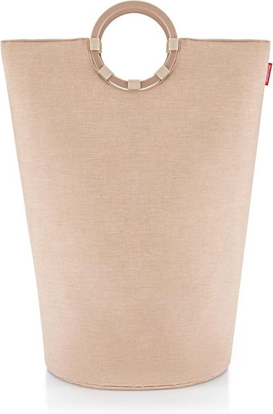 Reisenthel loophome L Aluminium Polyester Korb Twist coffee Monochromatisch Indoor Rund