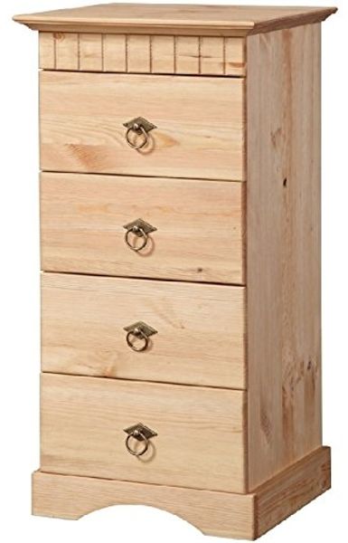 Clever-Moebel Badkommode Schubladenkommode Kiefernholz im Landhausstil