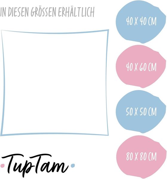 TupTam Kissenbezüge TupTam Kinder Kissenbezug Kissenhülle Dekorativ Gemustert Bild 3
