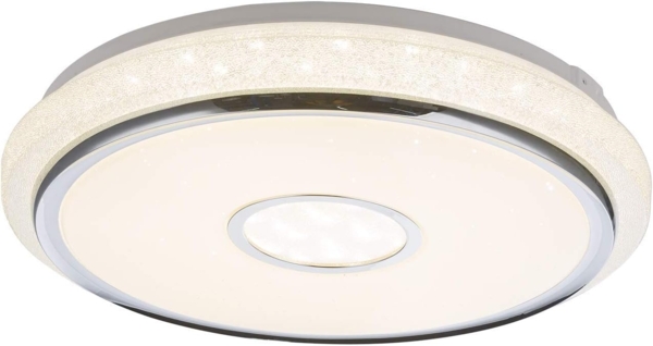 GLOBO Deckenleuchte LED Wohnzimmer Deckenlampe Farbwechsel Dimmbar 50cm 48389-40