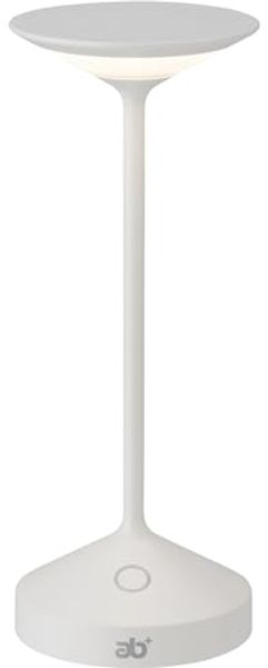 ab+ by Abert Tempo Mini tragbare Tischleuchte weiss