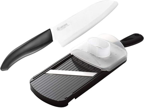 Kyocera Keramikmesser+Keramikhobel, Keramik, Black, small