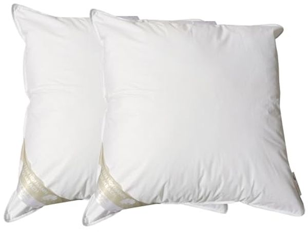 2 Stück Betten Hofmann Basic Allergiker Kopfkissen Faserkissen 65x65 cm 600 g