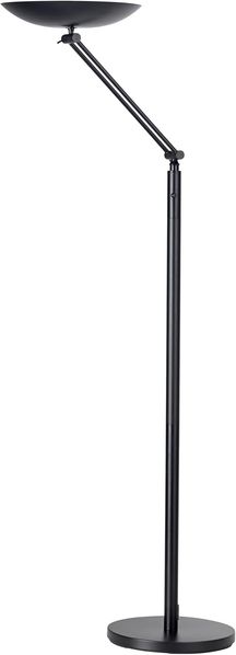 Unilux Deckenfluter Varialux LED mit Gelenk schwarz