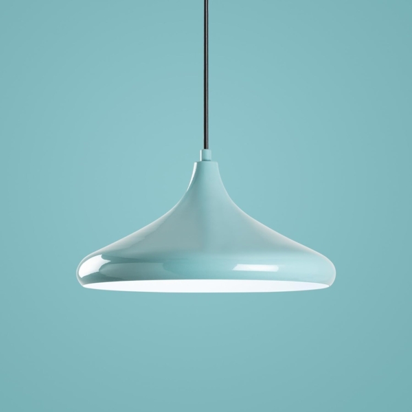 Kronleuchter, 'Eysan', 116 x 35 x 35, Türkis Bild 7