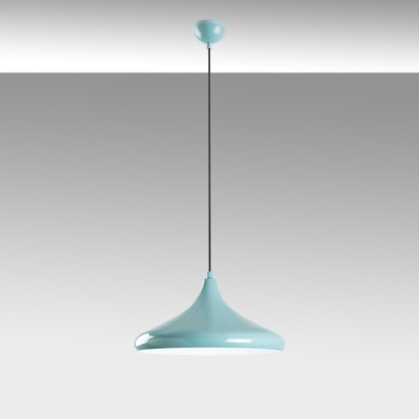 Kronleuchter, 'Eysan', 116 x 35 x 35, Türkis Bild 5