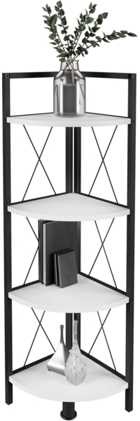 VCM Standregal Insasi 919829 Weiß H. 122 x B. 34 x T. 34 cm