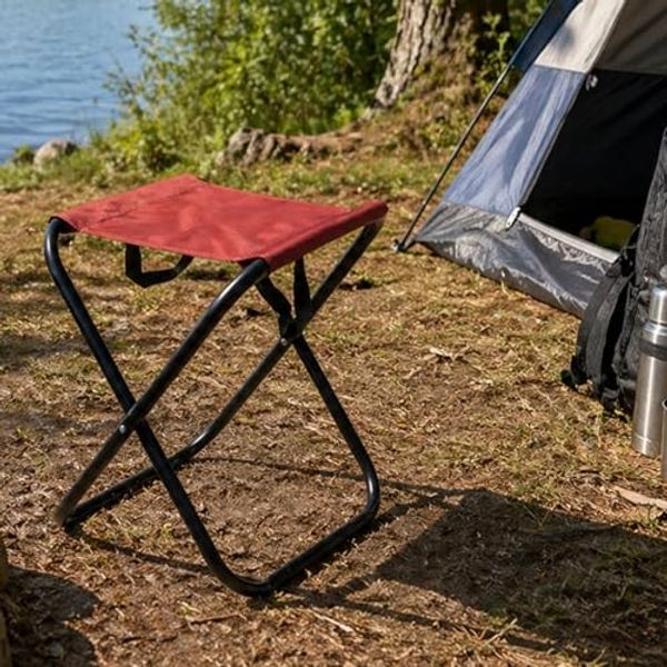 Camping Klapphocker Fußhocker Hocker Outdoor klappbar tragbar 30xH60cm