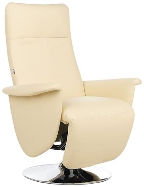 Fernsehsessel PRIME Kunstleder Creme