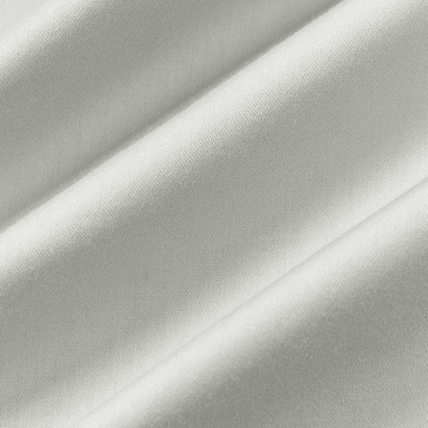 Cotton Castle Bettwäsche Bettgarnitur Bettbezug 100% Baumwolle 135x200 155x220 200x200 200x220, Farbe:Hellgrau, Größe:200x200 cm Bild 5