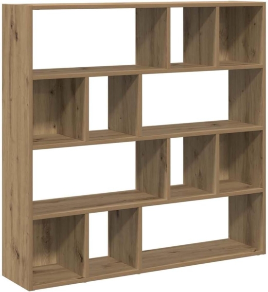 vidaXL Bücherregal/Raumteiler Artisan-Eiche 105x24x102 cm 855831