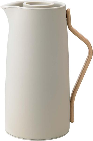 Stelton Emma Isolierkanne Kaffee 1,2 L Soft Sand