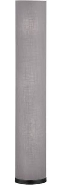 Fischer & Honsel 40392 Stehleuchte Thor schwarz Leinen grau 110cm