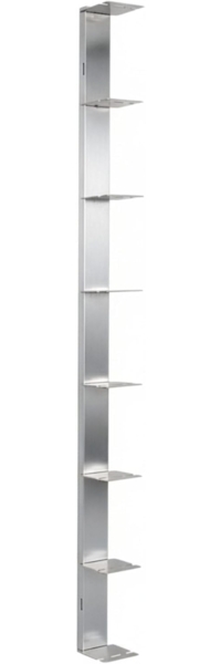 Radius Booksbaum Wandregal Silber 2 gross - 725 c