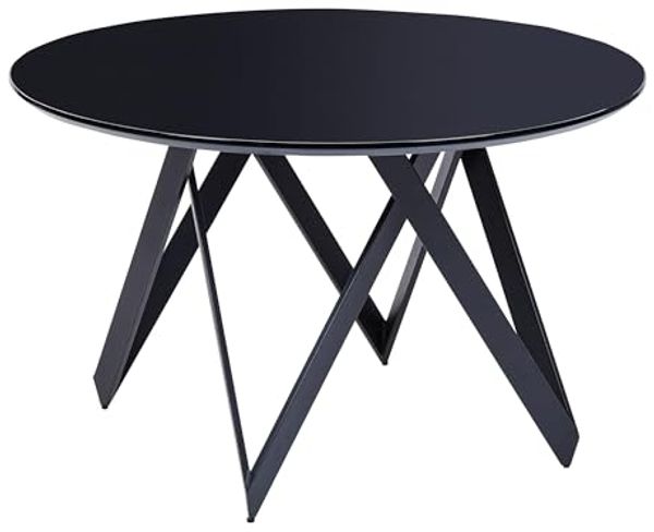 Esstisch OXHILL 120 cm 120 cm Schwarz