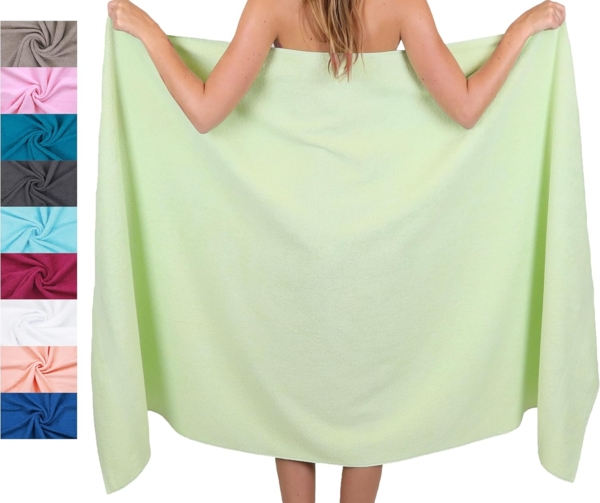 Betz Badetuch Palermo Größe 100 x 200 cm Saunatuch, 100% Baumwolle (1 Stück, 1-St)