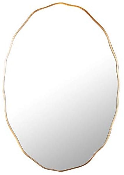 riess-ambiente Wandspiegel ELEGANCIA 100cm gold, variabel aufhängbar