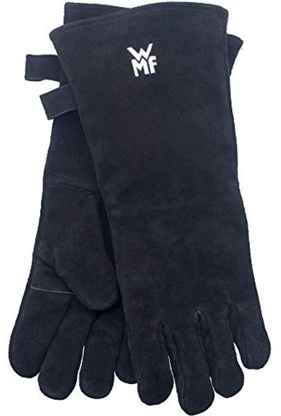 WMF Topflappen BBQ Grillhandschuhe, (1 Paar Grill- Handschuhe (Länge 40 cm, Größe: 10/XL), 1-tlg, 1 Paar Grill- Handschuhe (Länge 40 cm, Größe: 10/XL)
