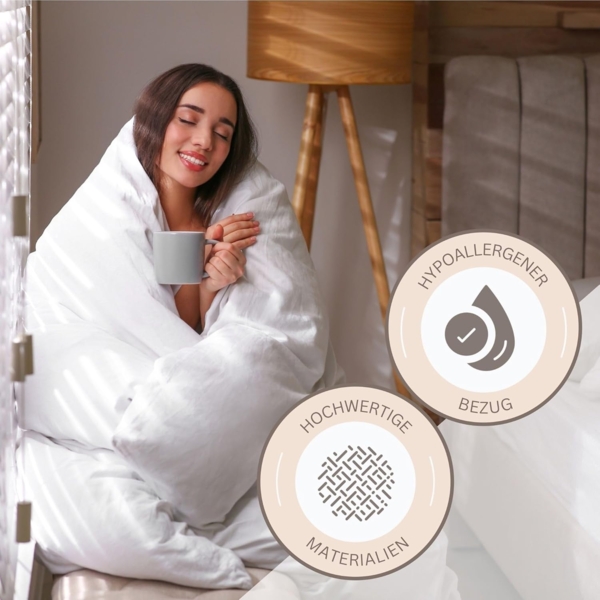 Kaltschaum Topper 210x180x6cm 212g Bezug (210.180.06-KAS) [ROW1361] Bild 5