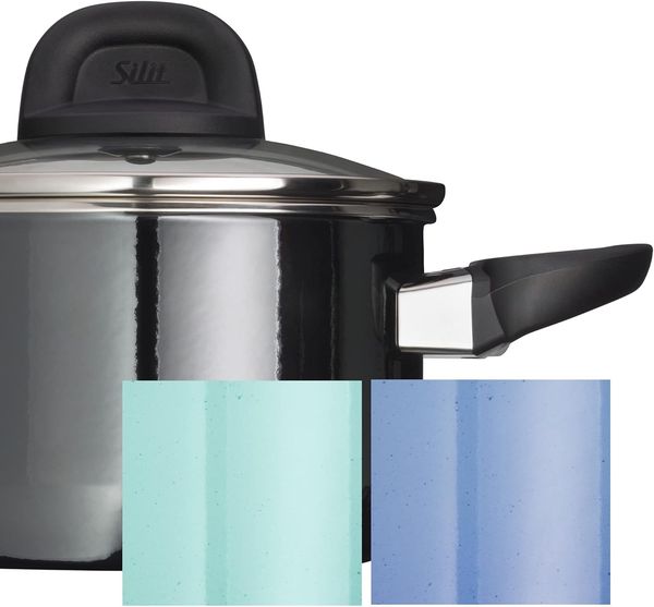 Silit Modesto Line Topfset Induktion 4-teilig, Kochtopf Set mit Glasdeckel, Silargan Funktionskeramik, Induktions Töpfe Set nickelfrei, schwarz Bild 10