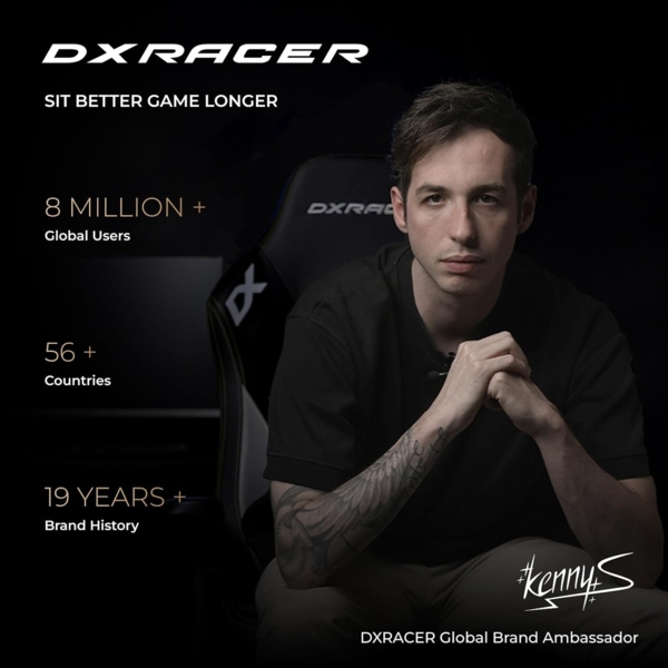 DXRacer GLADIATOR L Schwarz & Rot PVC Leder das Orginal Gaming Stuhl Bild 7