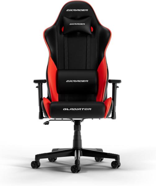 DXRacer GLADIATOR L Schwarz & Rot PVC Leder das Orginal Gaming Stuhl Bild 3