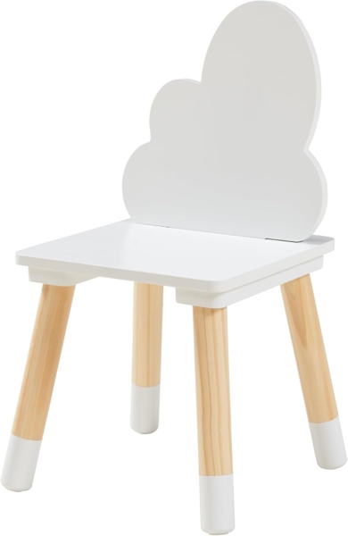 Kindersitzgruppe Hovle mit Wolken-Design Weiß [en. casa] Bild 8