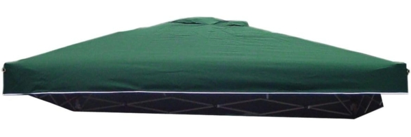 Ersatzdach Pavillon universell Pavillon 3x3m wasserdicht Garten Party Luft-Luke grün