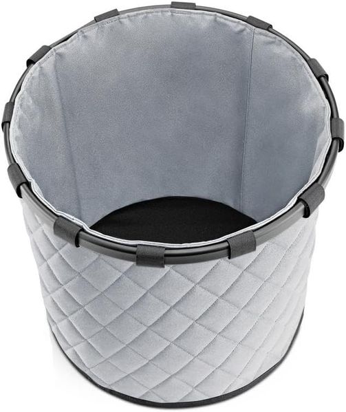 Reisenthel homebasket M Grau Aluminium Polyester Korb Einfarbig Geometrisches Muster Drinnen