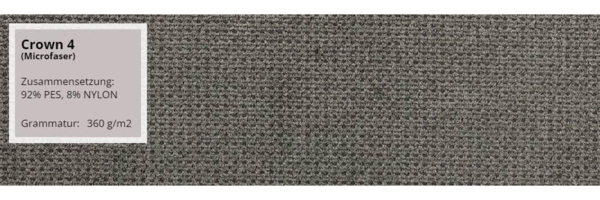 Ecksofa Apollo 2rRLXp mit Schlaffunktion und Bettkasten (Farbe: Crown 04, Seite: Links LXP+R+2R) Bild 6