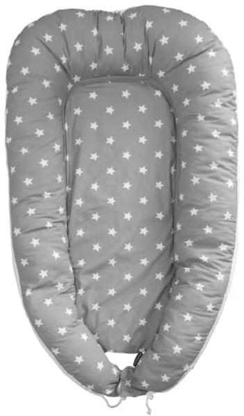 Puckdaddy 'Linnea' Babynest 80x50 cm, grau