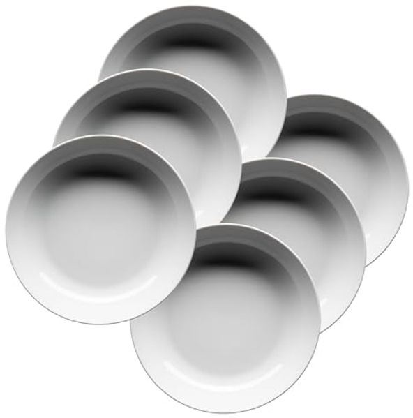 MÄSER Suppenteller BARCA, Suppenteller Set, Porzellan, (6 St), Teller Set