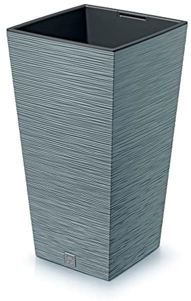Prosperplast Blumentopf, Furu Square Blumentopf mit Einsatz 19 L