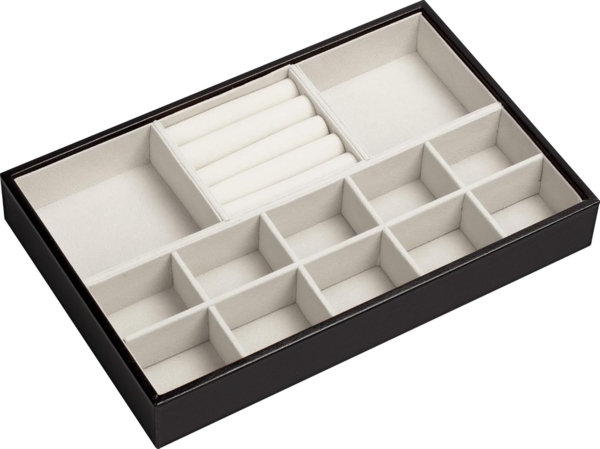 AdelDream Schmuckkasten Schmuckschatulle Schmucktablett