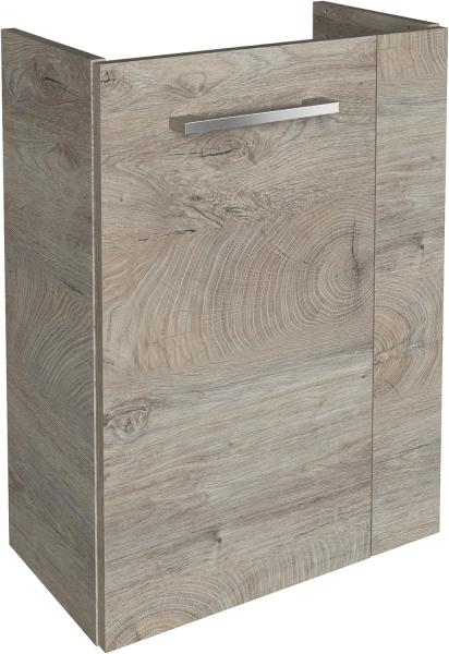 Fackelmann SBC STANFORD Waschbeckenunterschrank 45 cm, Braun hell, links