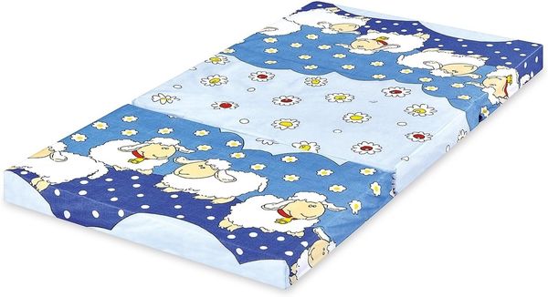 Bambini klappbare Reisebettmatratze Reisematratze 120x60 cm Schaf Bild 3