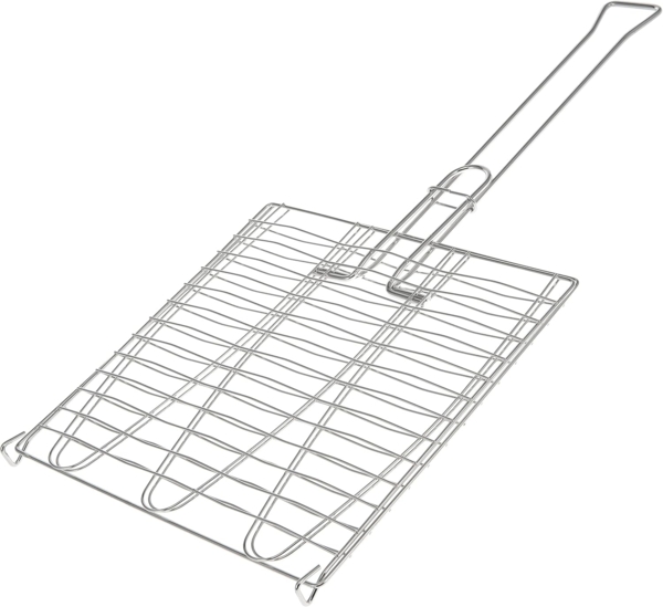 bremermann Grillguthalter Fischgriller 3fach // Edelstahl // ca. 59 x 27,5 cm // Fischbräter