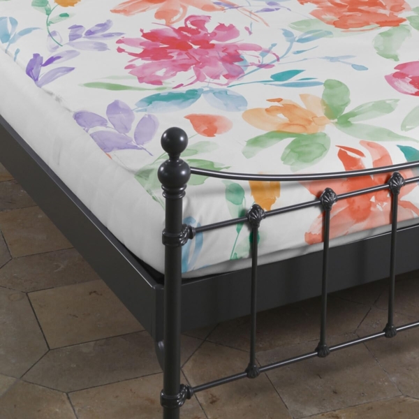 TRAUMSCHLAF Bettwäsche Florina Frühling Blumen, Mako Satin, 2 teilig Bild 4