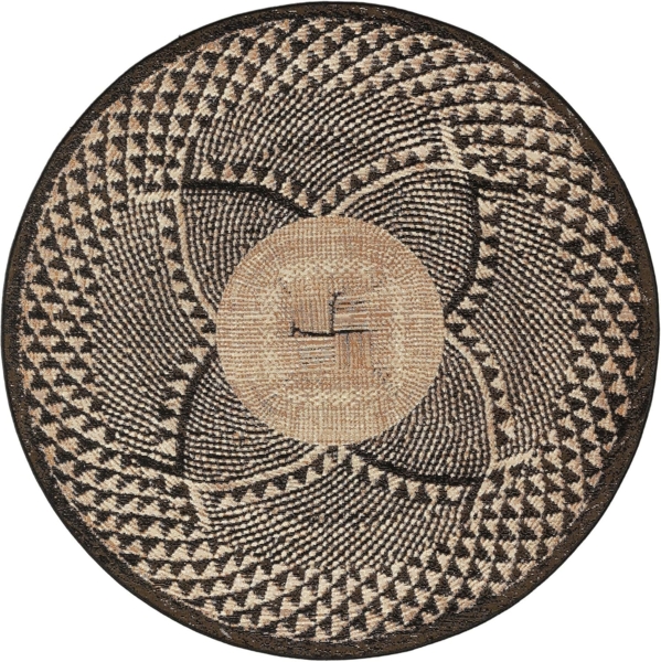 benuta Outdoorteppich Artis, rund, Höhe: 5 mm, In- & Outdoorteppich, Pflegeleicht für Garten, Terrasse, Balkon, Küche Bild 3