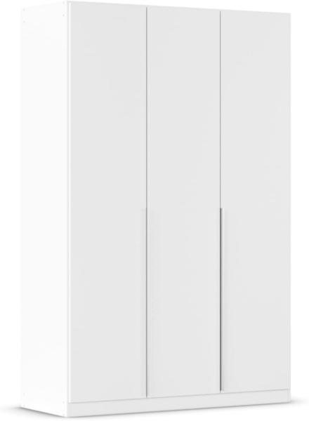 Rauch Möbel Alabama Schrank Kleiderschrank Drehtürenschrank Weiß 3-türig inklusive Zubehörpaket Classic 2 Kleiderstangen, 5 Einlegeböden BxHxT 136 x 210 x 54 cm Bild 1