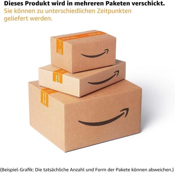 Rauch Möbel Alabama Schrank Kleiderschrank Drehtürenschrank Weiß 3-türig inklusive Zubehörpaket Classic 2 Kleiderstangen, 5 Einlegeböden BxHxT 136 x 210 x 54 cm Bild 12