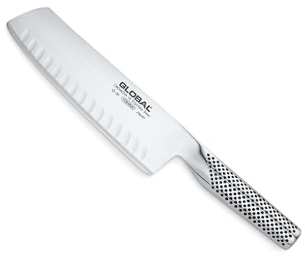 Global Gemüsemesser mit Kullen 18 cm G-81