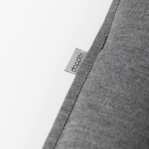 Doppler Niederlehnerauflage Living ca. 100 x 48 x 6 cm Blumen-lila Bild 4