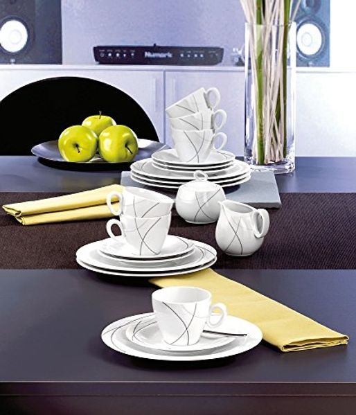 Seltmann Weiden Trio Highline Kaffeeservice 20-teilig