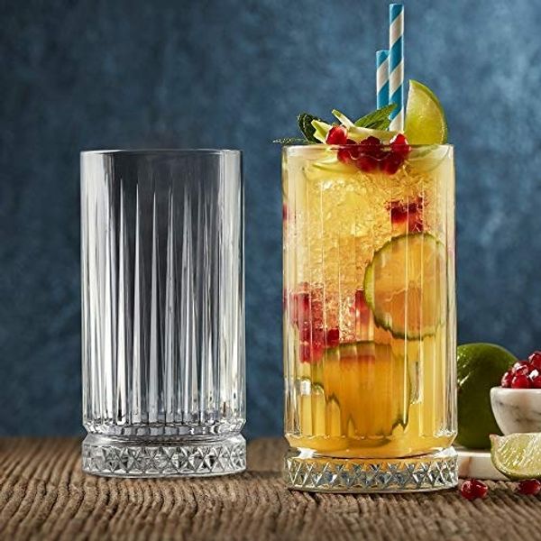 Pasabahce Cocktailglas Pasabahce Longdrinkglas 435 ml Elysia 2er Set, Glas