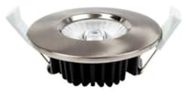 Ledxon 7008105 EDOS 6W 620lm 3000K 40° Nickel LED-Einbauleuchte LB23