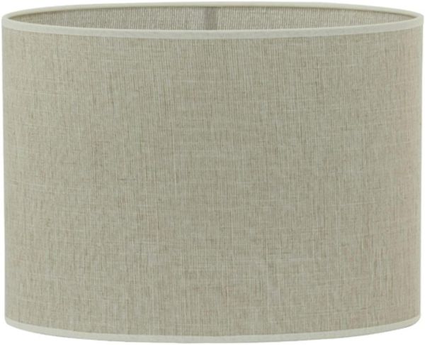 Light & Living Lampenschirm BRESKA, Perlweiß, Textil, B 38 x H 28 x T 17 cm