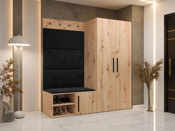 Garderoben-Set Mapreni I (Farbe: Artisan Eiche, Manila 18) Bild 2