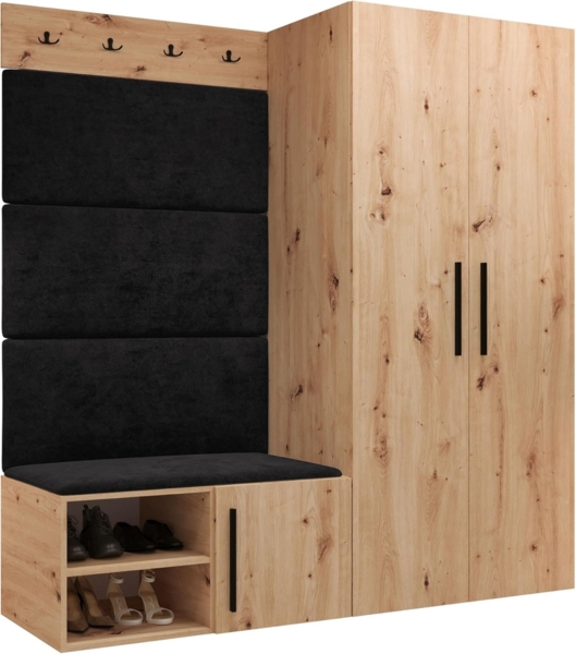 Garderoben-Set Mapreni I (Farbe: Artisan Eiche, Manila 18) Bild 1